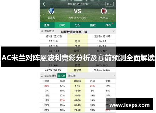 AC米兰对阵恩波利竞彩分析及赛前预测全面解读
